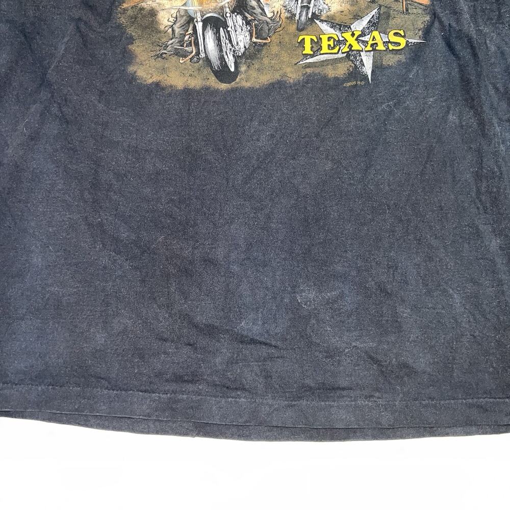 Harley-Davidson Blue and Black Short Sleeve Tee - Picture 10 of 11